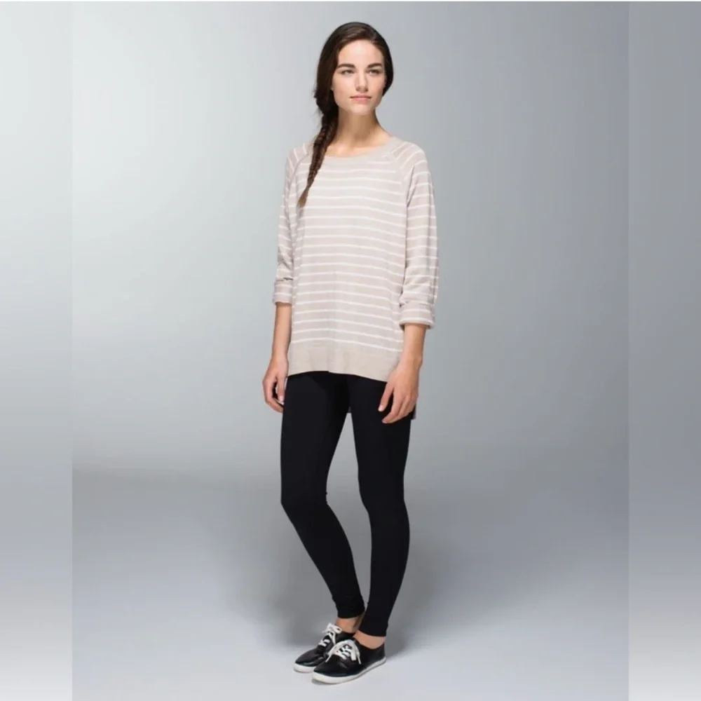 Lululemon Post Savasana Pullover Cashmere Blend P2P 23.5” - Picture 3 of 14
